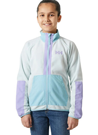Helly Hansen Düz Buz Mavisi Erkek Çocuk Polar Üst HHA.41811-HELLY HANSEN JR MARKA POL