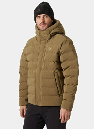 Helly Hansen HHA.53526_HHA.718_ALBY PUFFY MONT Kahve Düz Erkek Mont