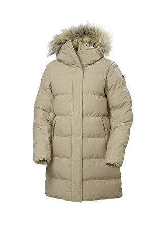 Helly Hansen HHA.53624_HHA.757_W BLOSSOM PUFFY Bej Normal Düz Kadın Kaban