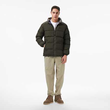 Helly Hansen Yu 23 Reversible Puffer Erkek Gri Outdoor Mont