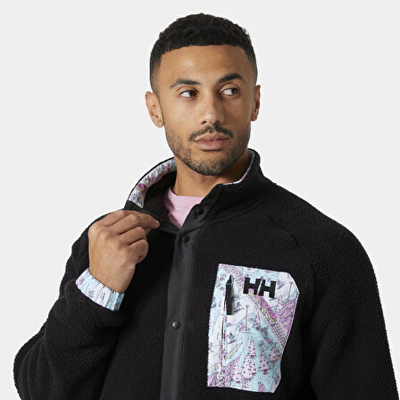 Helly Hansen Panorama Pile Snap Erkek Polar Mont