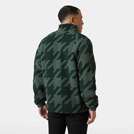 Helly Hansen Panorama Printed Pile Snap Mont Erkek Polar