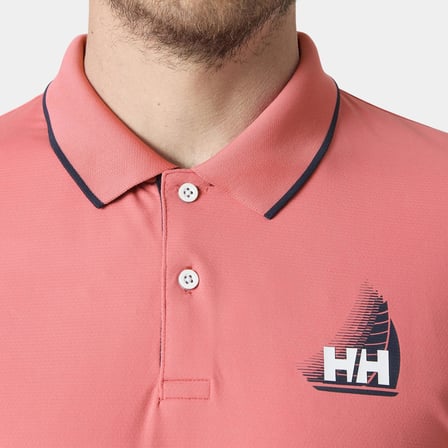 HELLY HANSEN HP FIGARI POLO T-SHIRT HHA.34545Sunset Pink