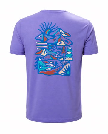 Helly Hansen Skog Recycled Graphic Erkek T-Shirt-HHA.63082