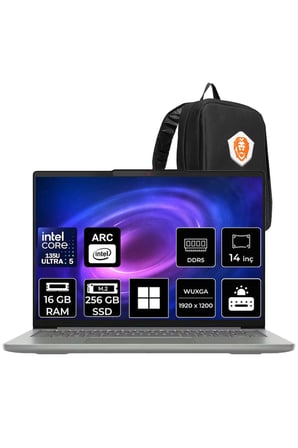 IdeaPad Slim 5 14IMH10 Ultra 5 135H 16GB RAM 256GB SSD 14" WUXGA OLED W11P Dizüstü Bilgisayar & Per4 Çanta