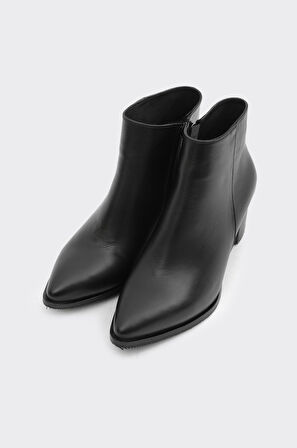 Hakiki Deri Topuklu Kadın Bot