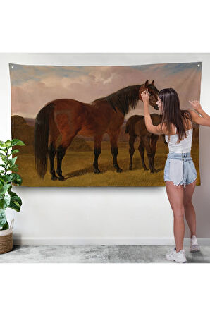 Kısrak ve Tay Duvar Örtüsü-7047