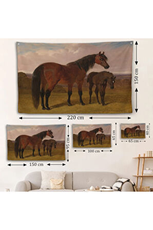 Kısrak ve Tay Duvar Örtüsü-7047