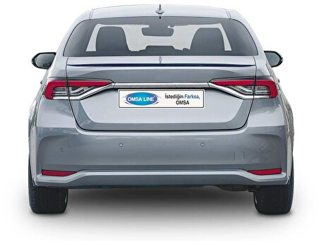 Toyota Corolla Spoiler Piano Siyah Plastik 2018 ve Sonrası