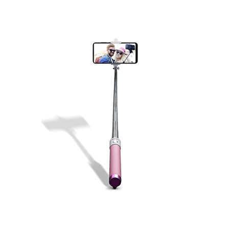 Philips Type-C to 3.5mm Jack Dönüştürücü 270 Derece Dönebilen Premium Selfie Çubuğu Lila 2023Yeni3611UC10