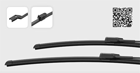 SİLECEK SÜPÜRGESİ MUZ (TK) RENAULT ESPACE 5 [JR] 04/15- FORD TOURNEO/TRANSIT CUSTOM 09/12-