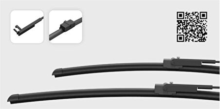 SİLECEK SÜPÜRGESİ MUZ (TK) VW JETTA III 01/05-11/05 GOLF 5 11/03-11/05 CADDY 3 02/04-02/07 SKODA OCT AVYA 2, RS 06/04- AUDI A3 [8P1] 06/03-08/04