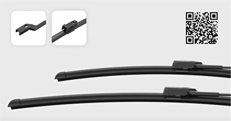 SİLECEK SÜPÜRGESİ MUZ (TK) VW PASSAT [362], VARİANT, ALLTRACK [365] 07/11- JETTA IV [162] 02/11- CC  11/11- AUDI Q2 06/16-