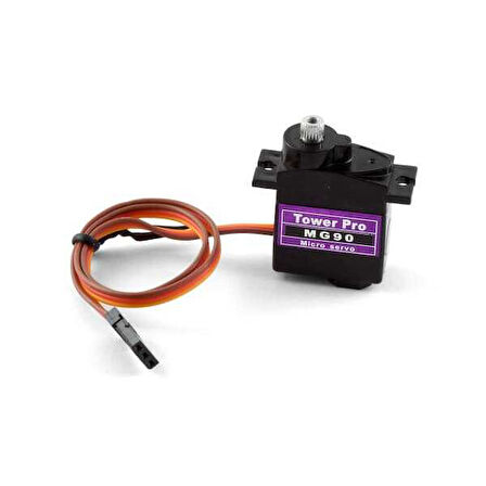 Tower Pro MG90S Mikro Servo Motor 180-360 Derece