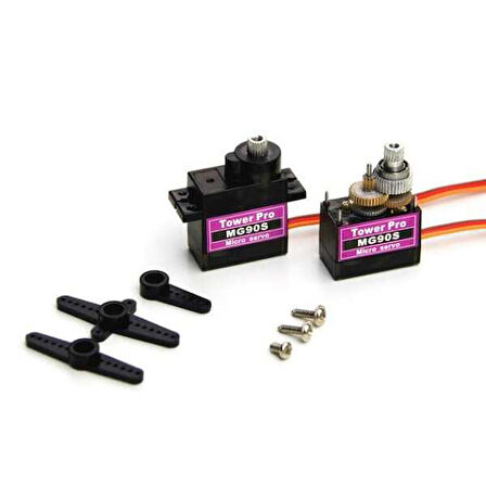 Tower Pro MG90S Mikro Servo Motor 180-360 Derece