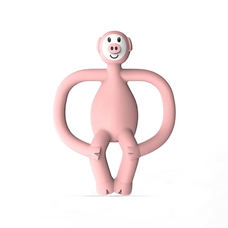 Matchstick Monkey Silikon Diş Kaşıyıcı / Pickle Pig