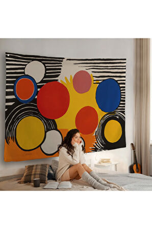 Alexander Calder - Kuş Yuvası Duvar Örtüsü Bird's Nest-7056