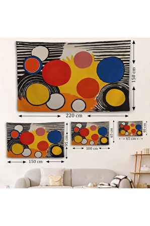 Alexander Calder - Kuş Yuvası Duvar Örtüsü Bird's Nest-7056