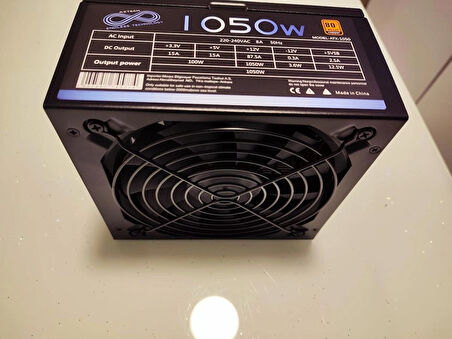 AZTECH ATX 1050 1050W 14 Cm Fan 80 Plus Copper Tam Modüler PSU