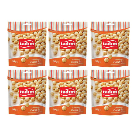 Tadım Kavurulmuş Fındık İçi 90 gr 6 lı