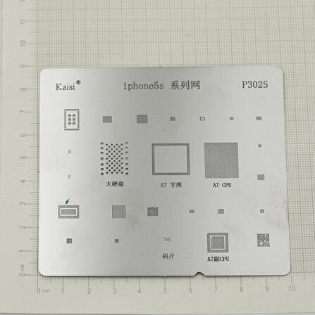 İPHONE 5S ENTEGRE KALIBI T-0,12 MM