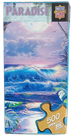 Maui Moon Bay Paradise 500 Parça Puzzle Panoramic Pazıl