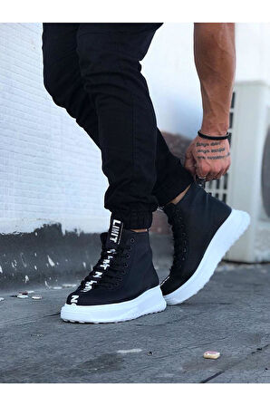 Celira HS03 Siyah Casual Erkek Yarım Bilek Bot