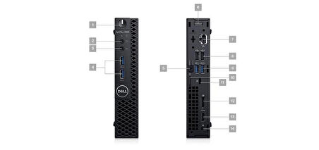 DELL Optiplex 7060 Micro  İ5-8500T  256GB SSD  8GB DDR4