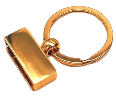 Çanta Aksesuar Vidalı Anahtarlık Aparatı Light Gold  Renk
