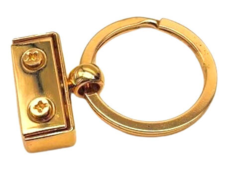 Çanta Aksesuar Vidalı Anahtarlık Aparatı Light Gold  Renk