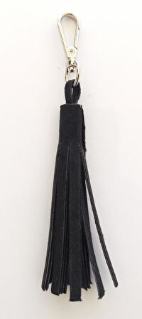 Çanta Aksesuar Süet Suni Deri Siyah Çift Sap 80X2 Cm