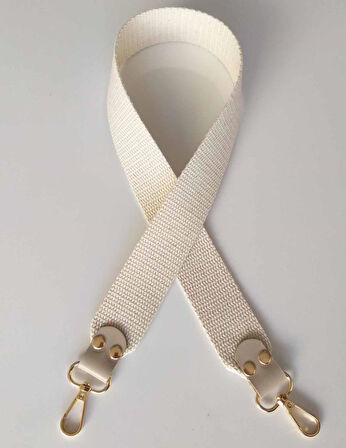 Nusrat Bilişim Çanta Aksesuar Ledi Model Çanta Sapı Krem