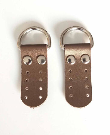 Çanta Aksesuar Tek Kat Suni Deri Sapucu (Böce) Bakır Renk