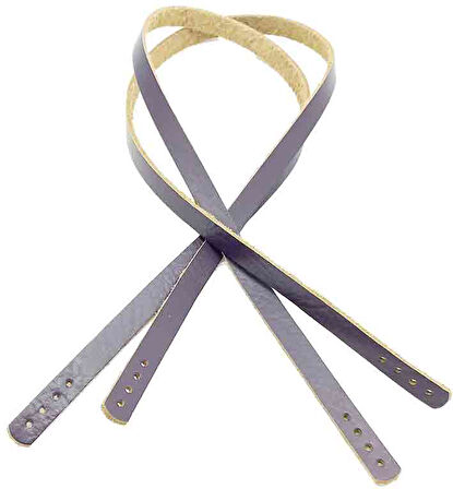 Çanta Aksesuar Gerçek Deri 70x1.2 cm Mor Renk Çanta Sapı