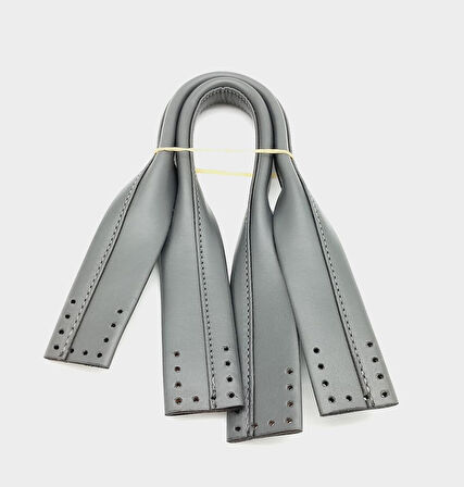 Çanta Aksesuar Suni Deri 45 Cm Gri Flamingo Sap