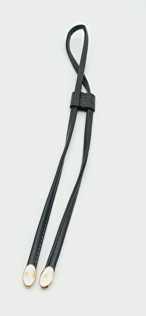 Çanta Aksesuar Gri Suni Deri Dikişli Büzgü Light Gold Metalli