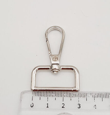Nusrat Bilişim Çanta Aksesuar 2.5 Cm Gümüş Renk Kanca