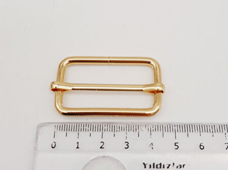 Nusrat Bilişim Çanta Aksesuar 4x2 Cm Light Gold Ayarlama Aparatı Sürgüt