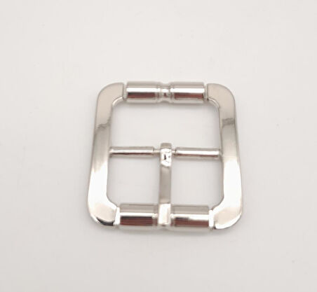 Nusrat Bilişim Çanta Aksesuar Gümüş Renk 3.5 Cm Kare Çanta Tokası