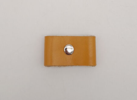 Çanta Aksesuar Hardal Renk Gerçek Deri Büzgülük Gümüş Metalli