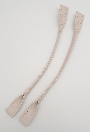 Çanta Aksesuar Suni Deri Pelikan Model Kısa Çanta Sapı Bej Renk