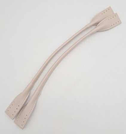 Çanta Aksesuar Suni Deri Pelikan Model Kısa Çanta Sapı Bej Renk