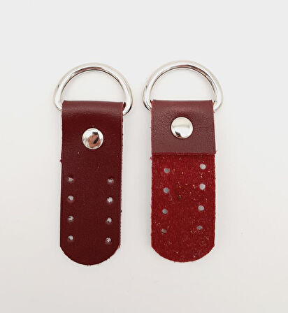 Çanta Aksesuar Tek Kat Suni Deri Sapucu Böce Bordo Renk Gümüş Metalli