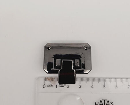 Çanta Aksesuar Füme Renk Dilli Kilit