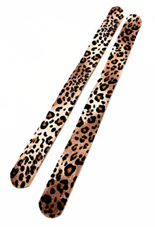 Çanta Aksesuar Suni Deri El Çanta Sapı 35 Cm Leopar