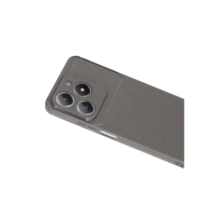 Realme C61 Kılıf Auto Focus Karbon Kapak - Gri