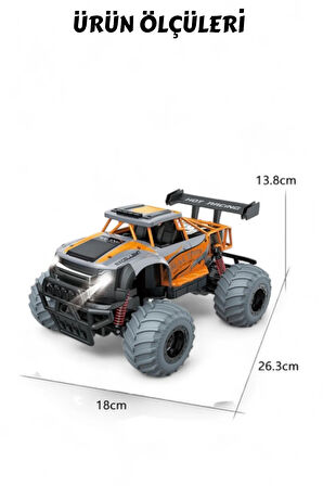 Şarjlı Uzaktan Kumandalı 1:14 Full Fonksiyon Off-Road Arazi Aracı – 2.4G