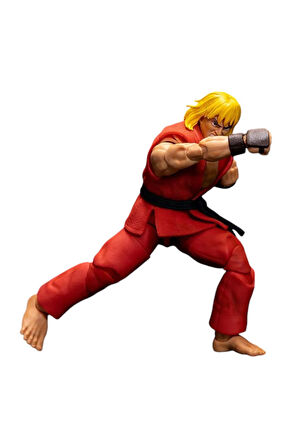 Street Fighter II Ken 6” Eklemli Figür - Detaylı ve Koleksiyonluk Aksiyon Figürü