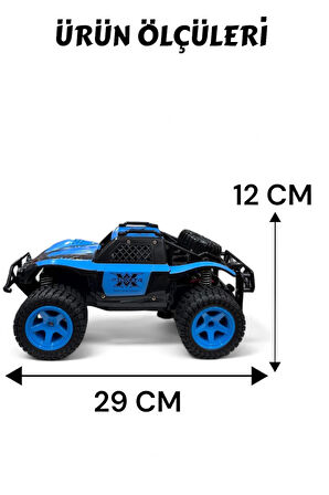 Kumandalı 2.4GHz Şarjlı Storm Drift Araba - 1:20 Ölçek ve 20 km/h Hız