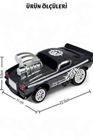 Crazon Drift RC Araba - 2.4GHz, Işıklı ve 15 km/h Şarjlı Yarış Keyfi